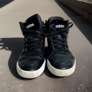 Adidas Neo Black High Top Sneakers Women's Size 11 | Streetwear Retro Y2K Style